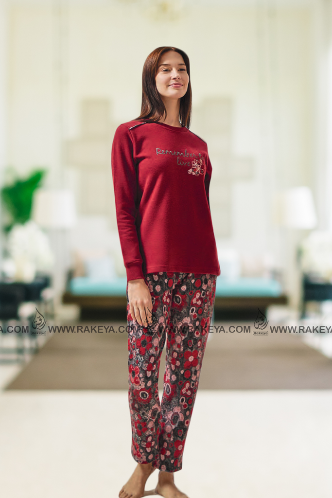 Women's cotton pajama set – rakeya